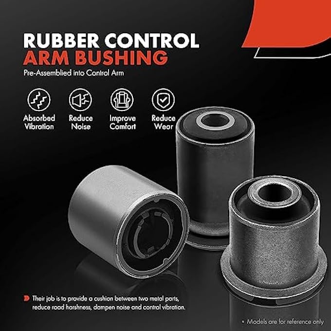 rayihni Rear Left Upper Control Arm With Bushing Compatible With Honda Civic 2006 2007 2008 2009 2010 2011 - Image 5