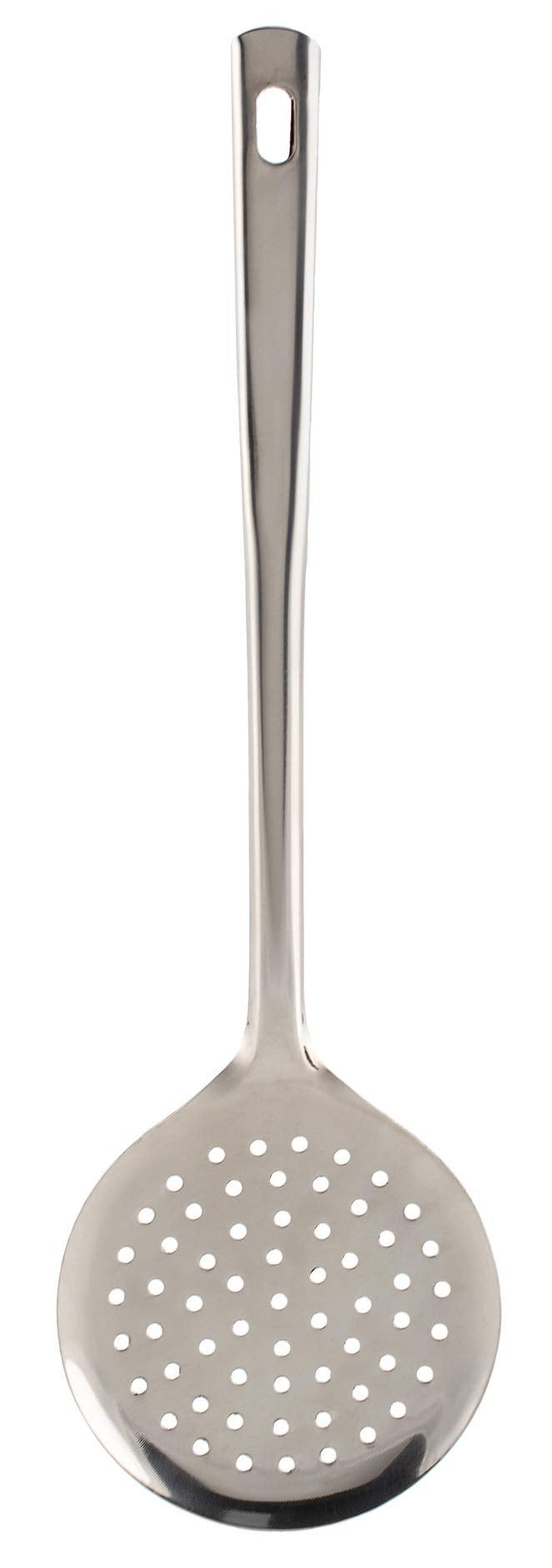 OFXDD Stainless Steel Skimmer- Metal Slotted Spoon for Kitchen with Handle - Image 1