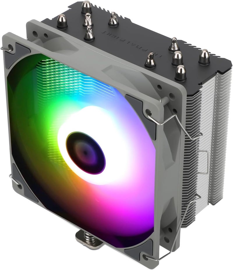 ثيرمالرايت مبرد هواء CPU من Thermalright Assassin King 120 SE ARGB، 5 أنابيب حرارية، مروحة هادئة TL-C12C-S PWM مع محمل S-FDB، متوافق مع AMD AM4 AM5/Intel LGA1700/1150/1151/1200 - Image 1