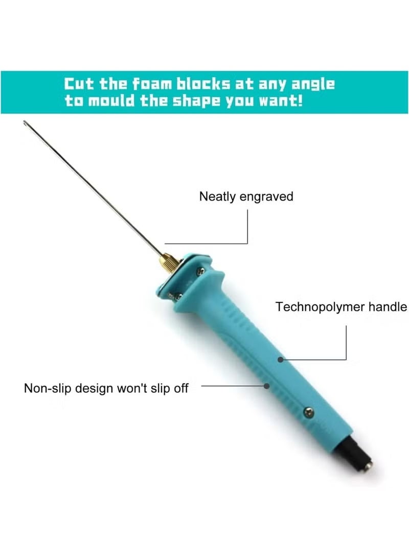 Electric Foam Cutter Hot Wire Cutting Pen 10CM Styrofoam Cutter 15W 100-240V Polystyrene Cutting Tool for Craft DIY Model Making Everyday Use - Image 4