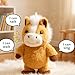 Easfan Talking Pony Repeats What You Say Walking Singing Stuffed Animal Electric Interactive Plush Toy Funny Animated Toy Mimicking Speaking Birthday for Kids Toddlers9 - Image 4