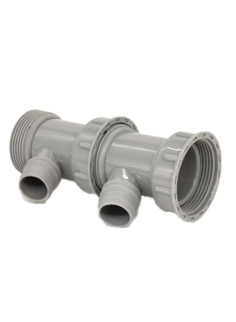 general 6PCS Water Pipe Accessories: Overflow Three-Way Washbasin Water Four-Way Overflow Water Pipe Accessories for Kitchen Single Sink Sink Row - Image 3