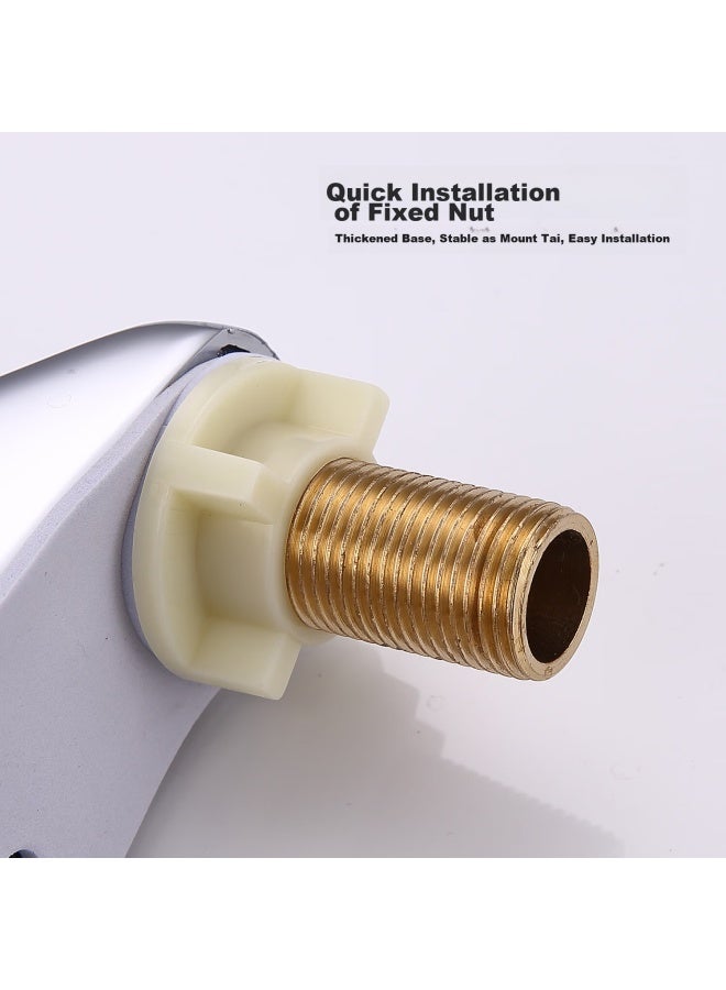 Larsd Double-hole Basin Faucet, Copper Body, Hot And Cold Face Basin, Washbasin, Bathroom Sink Faucet Ld - Image 5