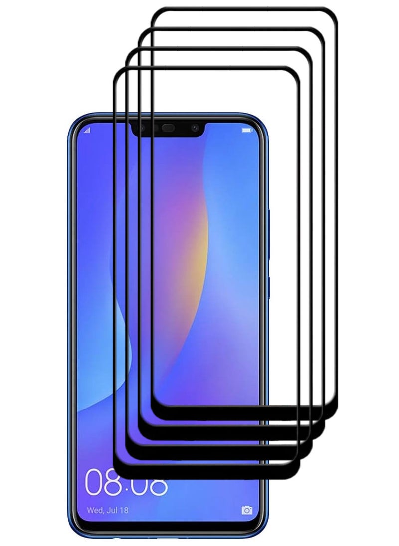 ACLIX 4 Pieces Antistatic ESD Dustproof Premium Quality High Definition Tempered Glass Screen Protector Designed For Huawei nova 3i - Image 1