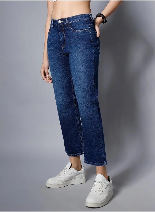 HIGH STAR Women Indigo Jeans