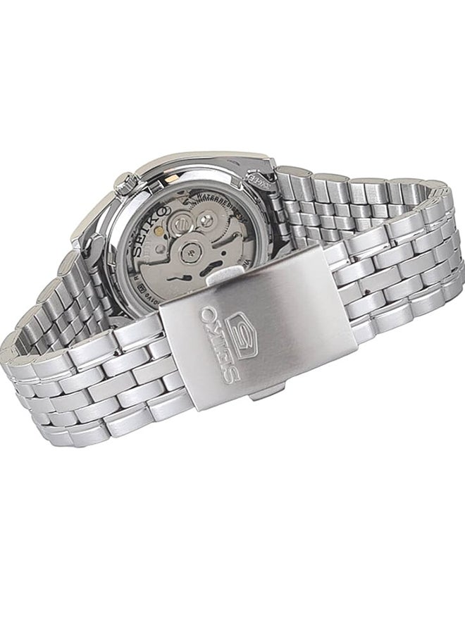 Seiko Men's Analog Round Shape Stainless Steel Automatic Wrist Watch SNK357K1 - 37 mm  - Image 3