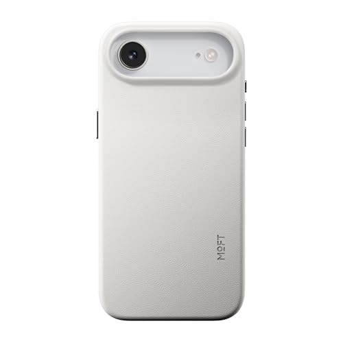 MOFT for iPhone Air Case- MOVAS Snap Case, MagSafe Compatible, Soft-Touch Vegan Leather, Classic Minimalist Design, Lightweight, Stain-Resistant & Camera Protection, Misty Cove - Image 1