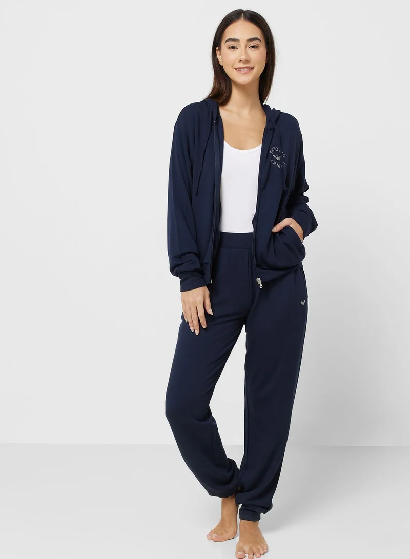 EMPORIO ARMANI High Waist Pyjama