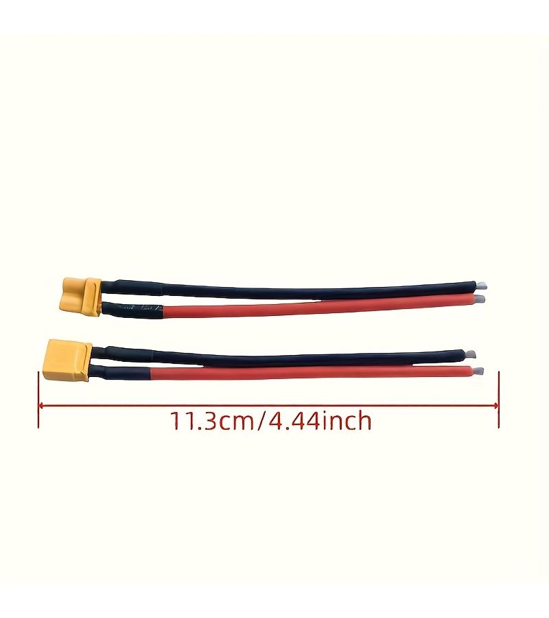 3 أزواج من موصلات XT30 ذكر وأنثى مع كابلات سلك سيليكون 16AWG لطائرات FPV ومركبات RC وبطاريات الأجنحة الثابتة - Image 2