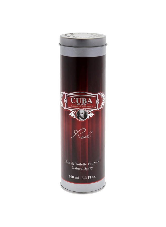 Cuba Red Eau de Toilette For Men - 100 ml - Image 4
