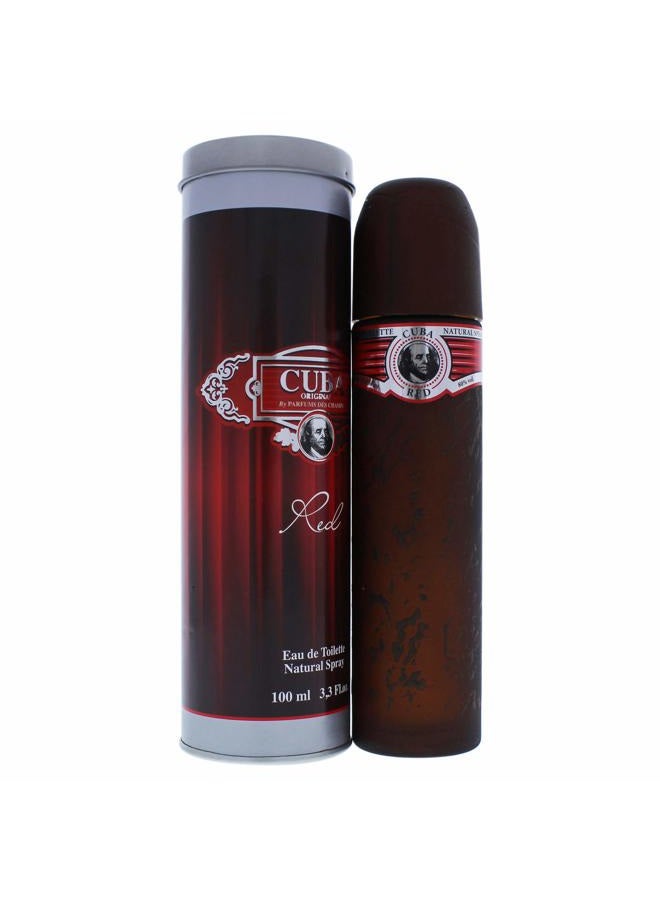 Cuba Red Eau de Toilette For Men - 100 ml - Image 3