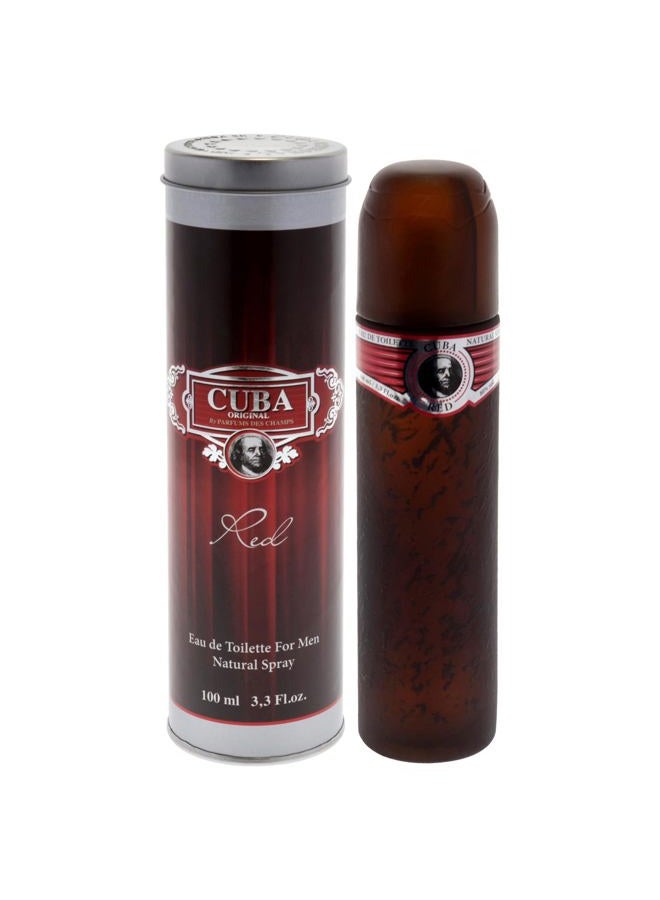 Cuba Red Eau de Toilette For Men - 100 ml - Image 1