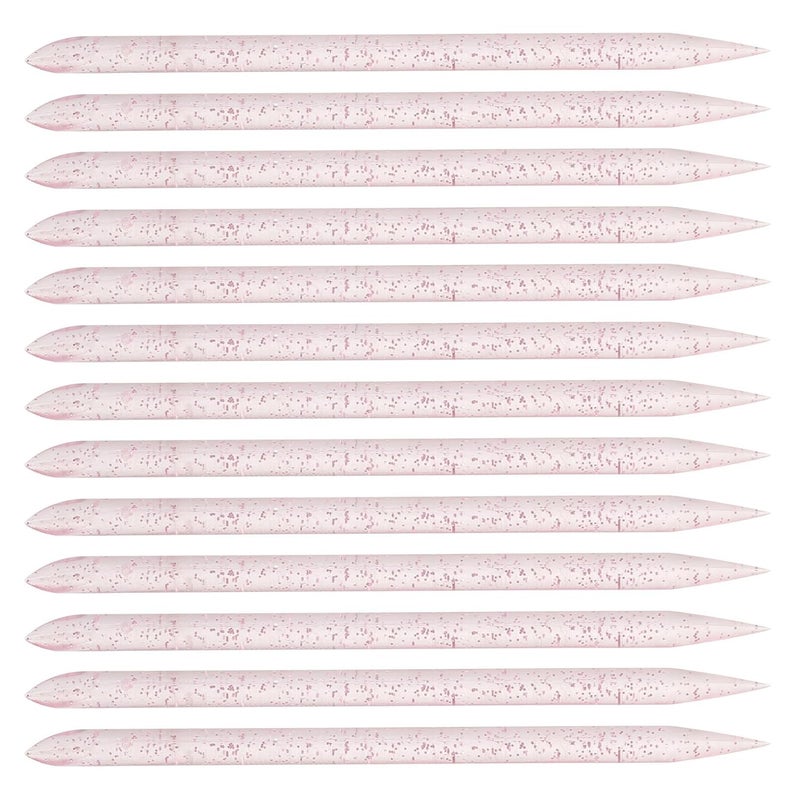 100pcs Disposable Double-ended Nail Art Cuticle Pusher Sticks 7.5cm Dead Skin Remover Tool for Manicure Pedicure Nail Cleaning and Grooming Supplies - Image 1