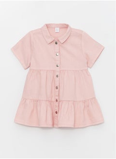 Shirt Collar Short Sleeve Baby Girl Dress - pzsku/ZB58A48960B30D2B8E1A2Z/45/_/1735652076/2dfcecd0-e57b-4994-ad1c-ae950372c02e