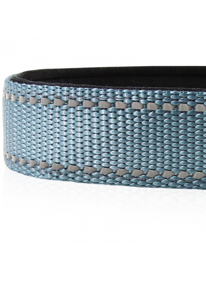 Joytale Joytale Reflective Dog Collar,Soft Neoprene Padded Breathable Nylon Pet Collar Adjustable for Small Dogs,Gray,S  - Image 2