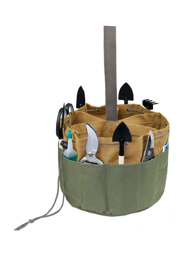 نيبمينينت حقيبة تخزين من قماش الكانفاس للأماكن الخارجية أصفر - Image 3