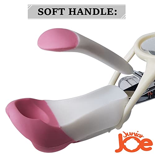 JUNIOR JOE Toddler Finger Nail Cutting Clipper with Magnifier Glass (Pink) - Image 4