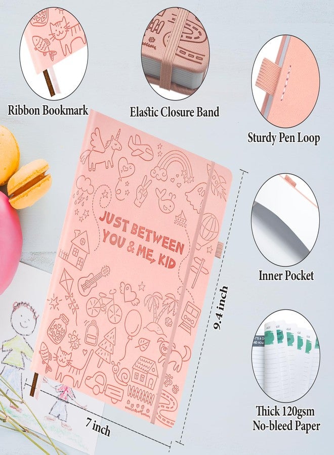 SIMSIMY Just Between You and Me,Kid - Back & Forth Journal for Adults & Kids, Grown-Up & Kid to Bond and Connect, Interactive Parent Child Journal with Creative Prompts for Conversations & Drawing, Gift for Girls/Boys, Daughters/Sons, Moms/Dads, Grandparents - Image 2