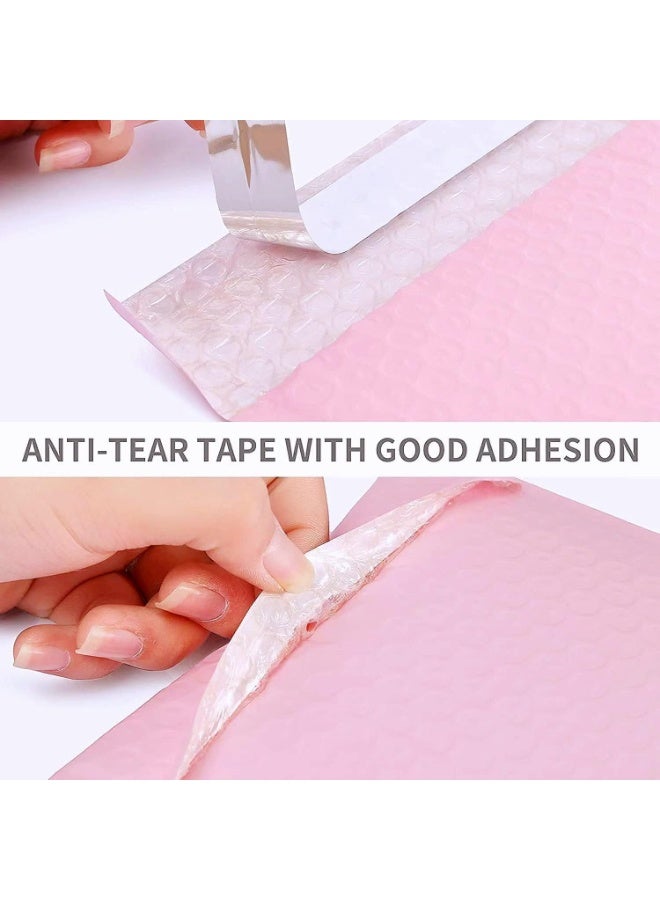 LBTZJ 50pcs Self-Seal Bubble Mailers Out Bags, Cushioning Wrap Pouch for Packaging,Mailing and Shipping (30X25CM, Pink) - Image 2