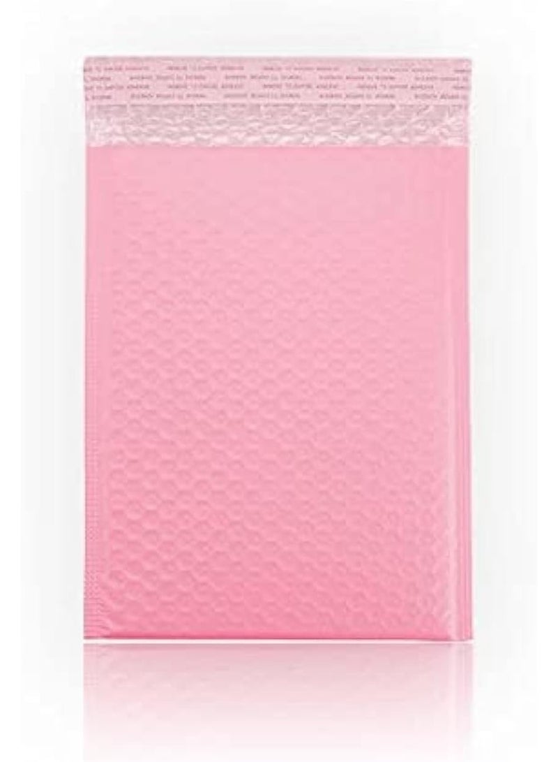 LBTZJ 50pcs Self-Seal Bubble Mailers Out Bags, Cushioning Wrap Pouch for Packaging,Mailing and Shipping (30X25CM, Pink) - Image 1