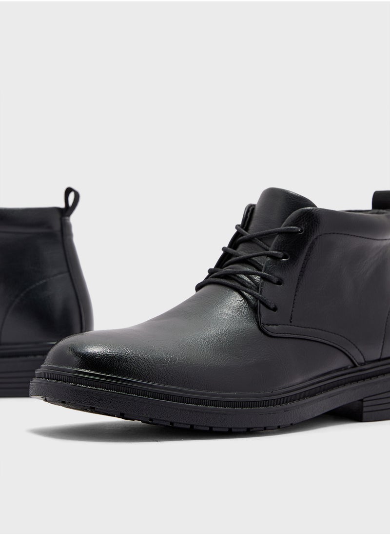 Robert Wood - Ankle Lace Up Formal Boots - Image 1