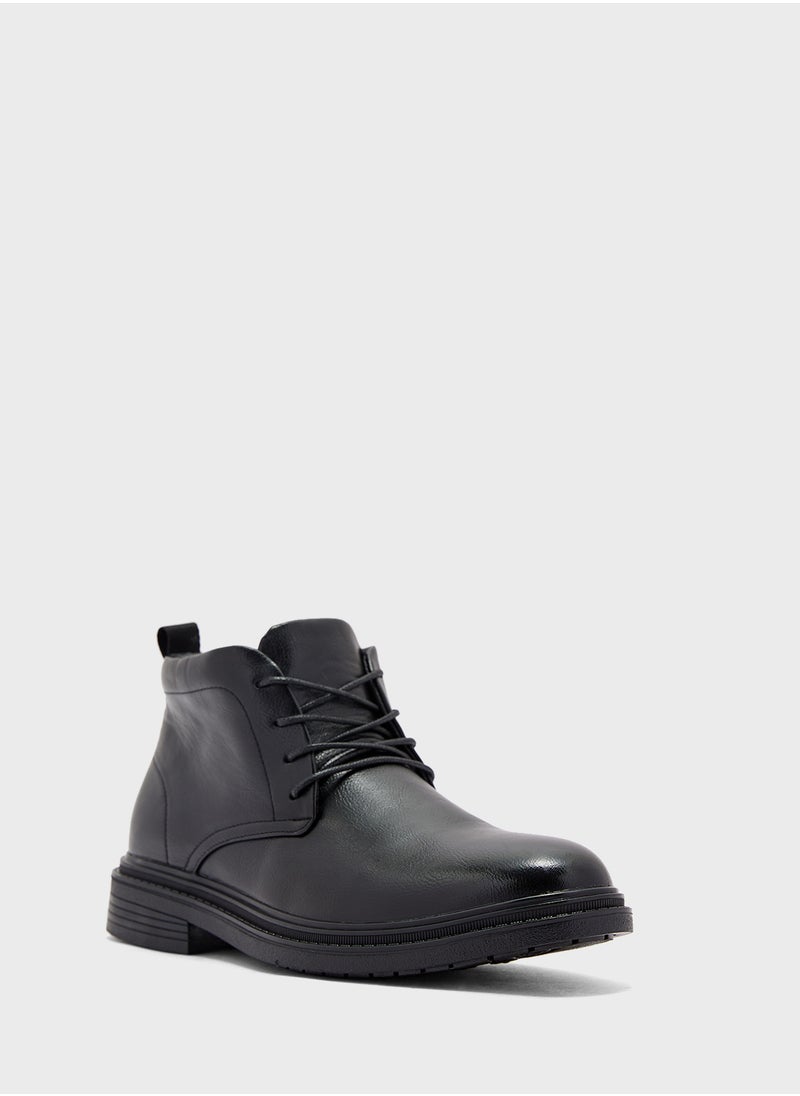 Robert Wood - Ankle Lace Up Formal Boots - Image 1