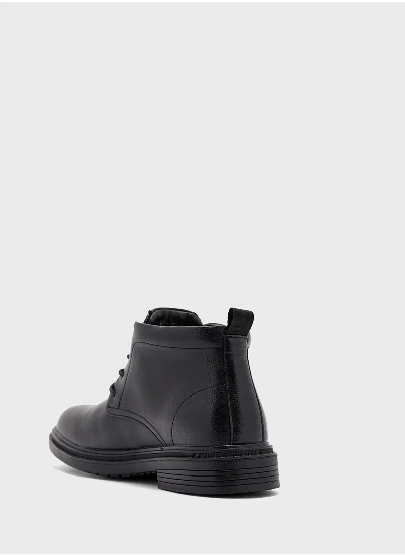 Robert Wood Ankle Lace Up Formal Boots