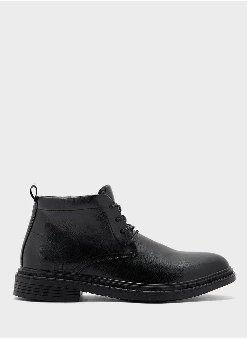 Robert Wood Ankle Lace Up Formal Boots