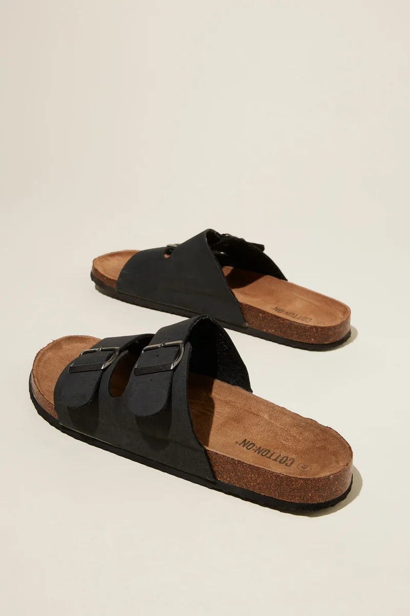 Cotton On  Double Buckle Sandal for Men | Best Price UAE