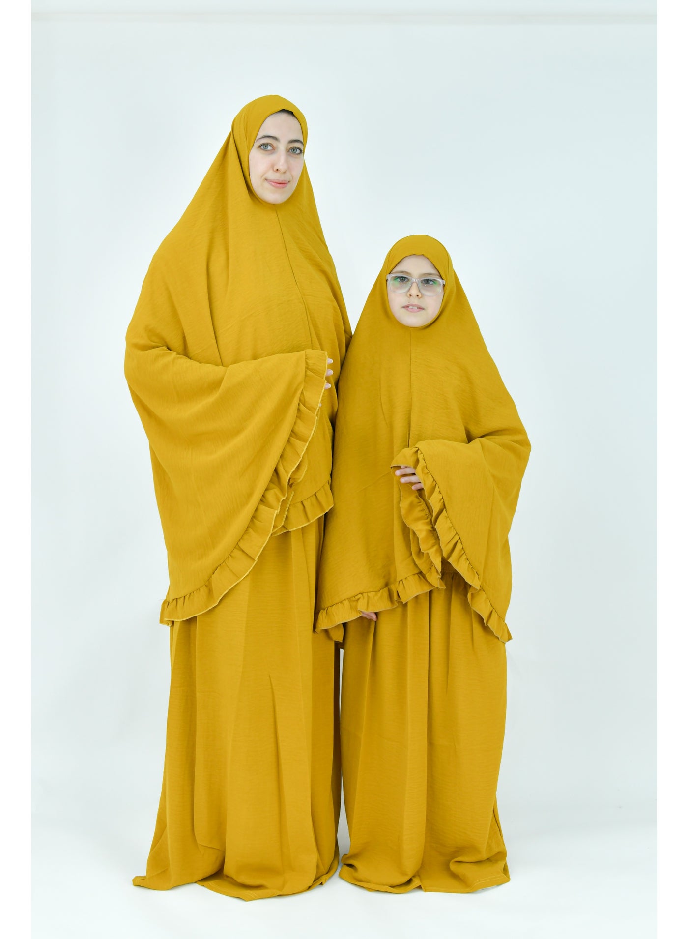 Two Piece Islamic prayer dress for girls kids or women -Prayer Clothes for girls and Muslim Women-Prayer Abaya For women and girls kids- Umrah essentials for women -Prayer dress women