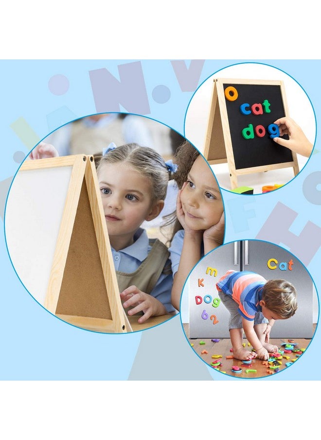 INNOCHEER Magnetic Letters And Numbers For Toddlers, Magnetic Board For Kids, Abc Alphabet Magnets, Educational Dry Erase Board - Whiteboard & Chalkboard For Toddlers 1-3 For Writing & Drawing  - Image 5