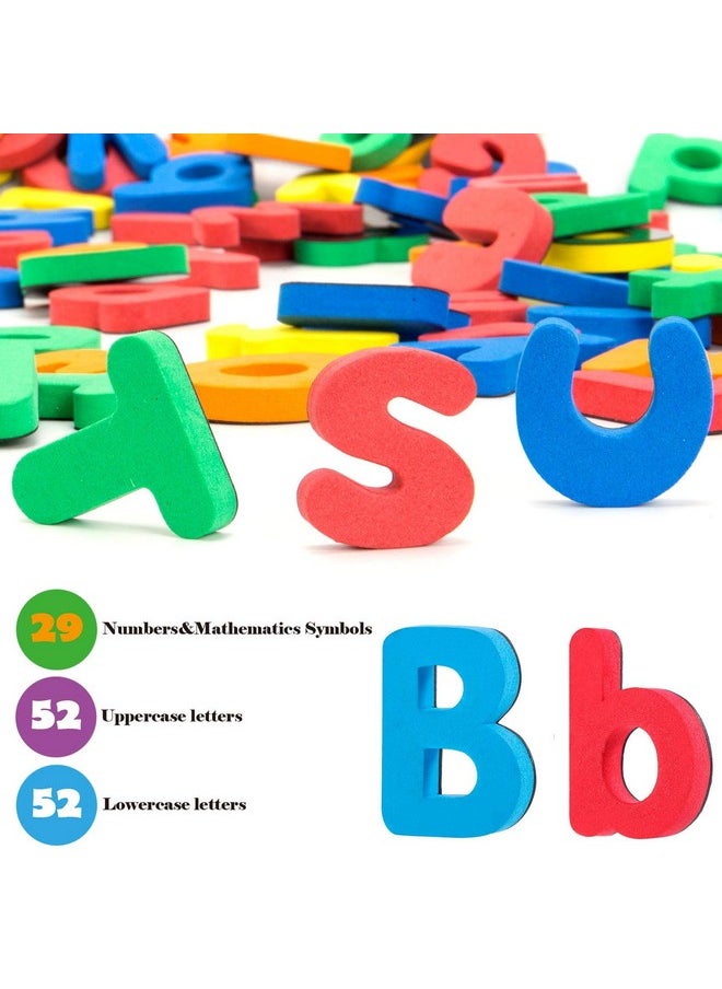 INNOCHEER Magnetic Letters And Numbers For Toddlers, Magnetic Board For Kids, Abc Alphabet Magnets, Educational Dry Erase Board - Whiteboard & Chalkboard For Toddlers 1-3 For Writing & Drawing  - Image 3