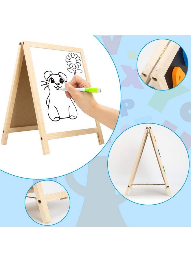 INNOCHEER Magnetic Letters And Numbers For Toddlers, Magnetic Board For Kids, Abc Alphabet Magnets, Educational Dry Erase Board - Whiteboard & Chalkboard For Toddlers 1-3 For Writing & Drawing  - Image 4