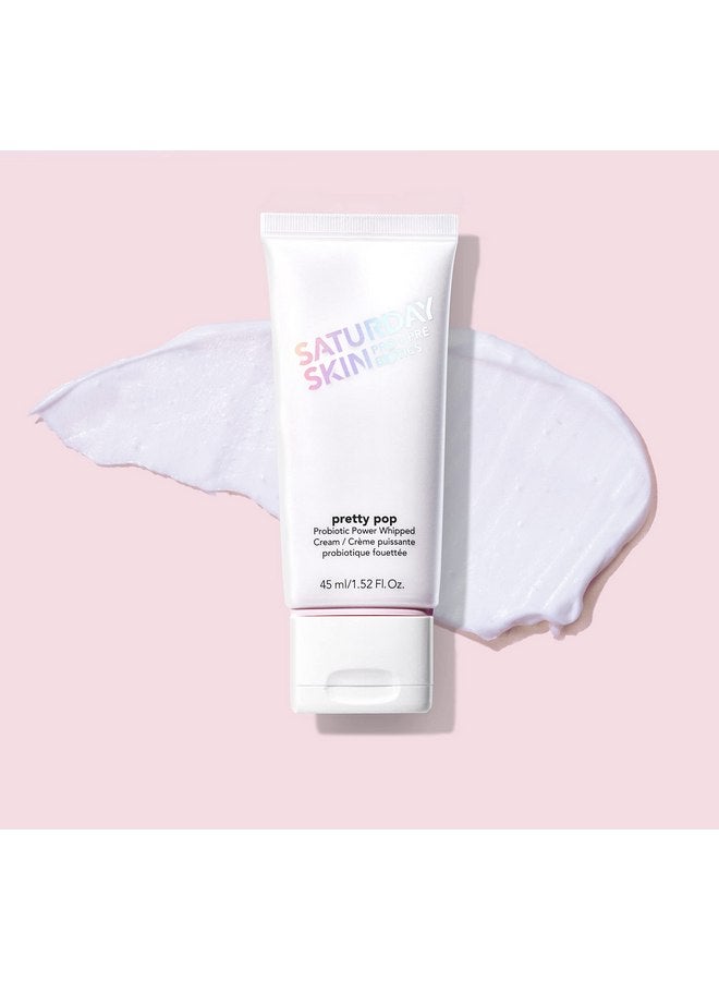 Saturday Skin Pretty Pop Prebiotics and Probiotics whipped Moisturizing cream Nourishing Allure Best of Beauty K-Beauty Winner 2020 (1.52 Fl Oz) - Image 3