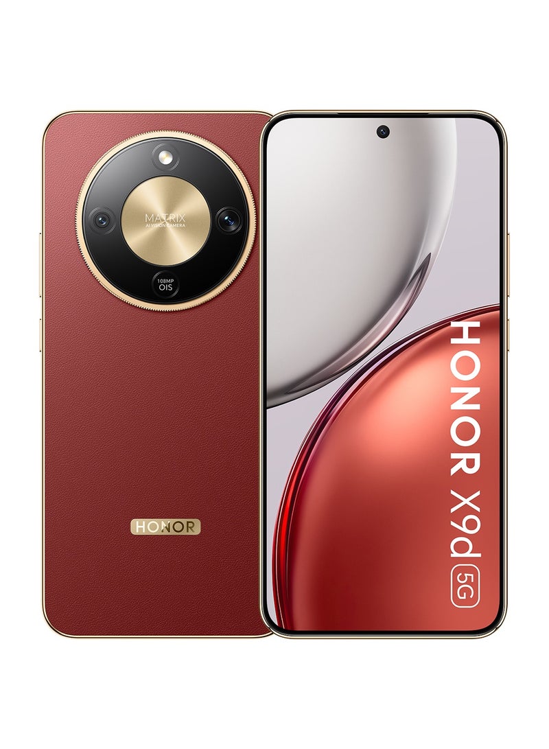 Honor X9D Dual SIM Reddish Brown 12GB RAM 256GB 5G With Free Honor X7 Lite Earbuds & Cover (Color of gifts may vary) - Image 2