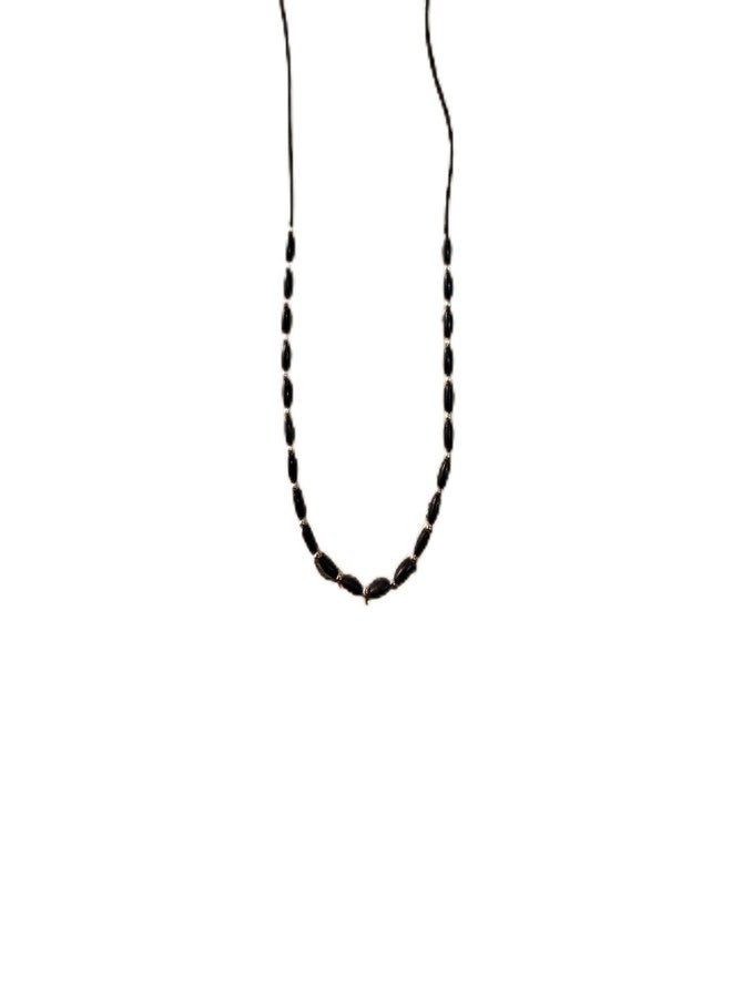 eVasavamba Premium Nazar Manka (Munga) | Multi-Purpose (Necklace/Bracelet) | Evil Eye Protection for Infant/Adults | Nazariya | Drushti Raksha | A++ Grade, 5 Pcs - Image 1