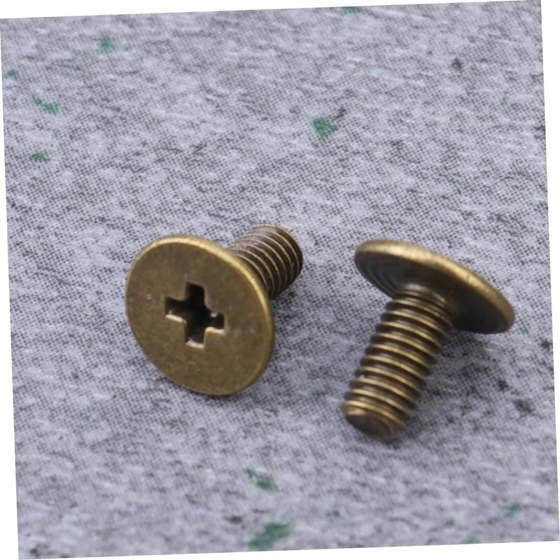 HOODANCOS 20pcs Alloy Mushroom Rivets Screw Back for Jewelry Leathercraft DIY - Image 5