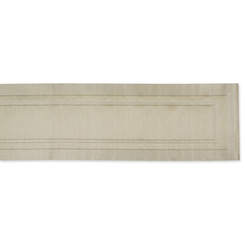 Design Imports Dii Champagne Pvc Woven Table Runner 14X72 - Image 2