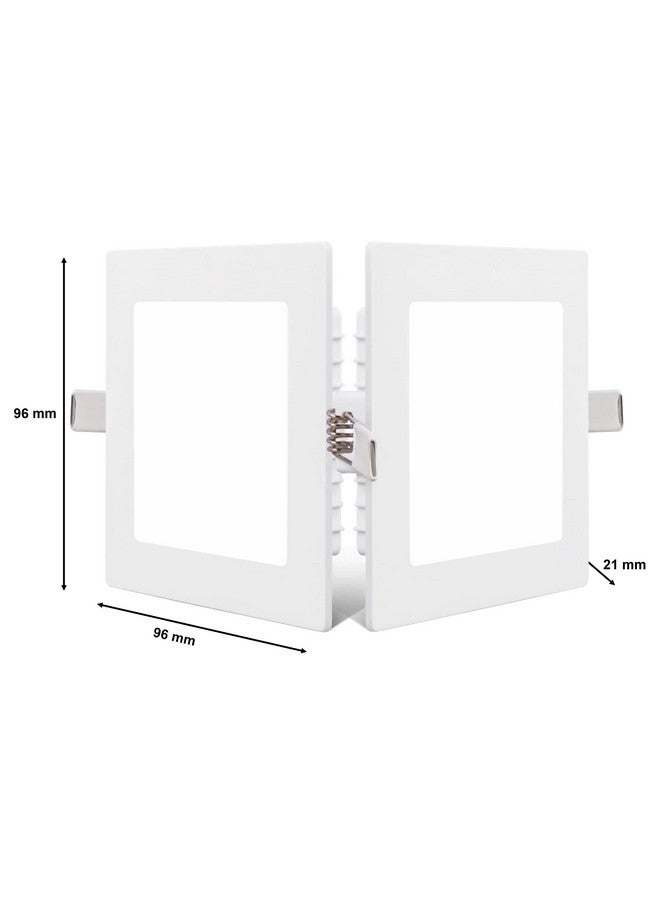 Philips فيلبس 5 واط مربع AP بلس ألترا جلو LED DL ضوء سقف LED مدمج (عبوة من 2، ضوء نهاري بارد) - Image 3