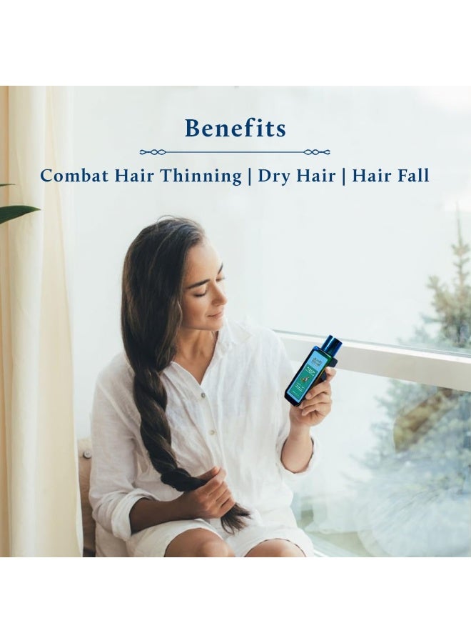 Blue Nectar Rosemary Oil for Hair Growth with Bhringraj Oil for Hair Natural Alternate for Redensyl Non Sticky Ayurvedic Hair Oil with Amla Hair - Image 2