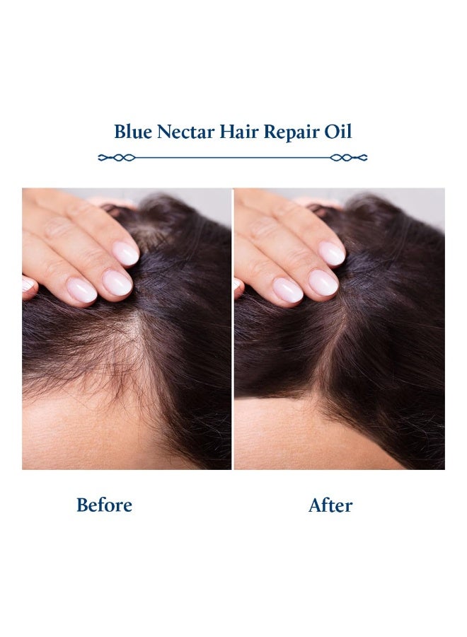 Blue Nectar Rosemary Oil for Hair Growth with Bhringraj Oil for Hair Natural Alternate for Redensyl Non Sticky Ayurvedic Hair Oil with Amla Hair - Image 3