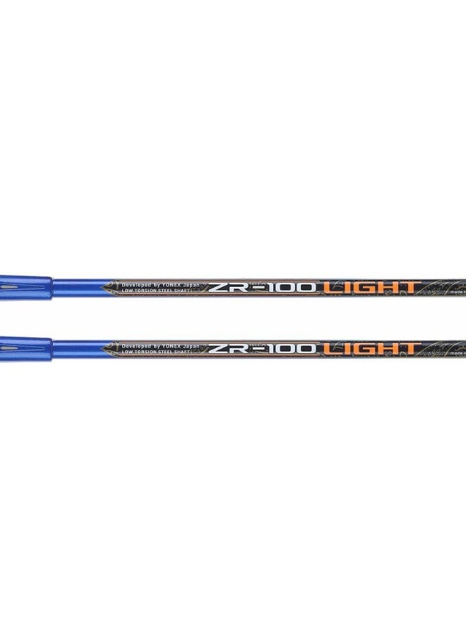 Yonex YONEX ZR 100 LIGHT Blue Strung Badminton Racquet  (Pack of: 2, 400 g)  - Image 3