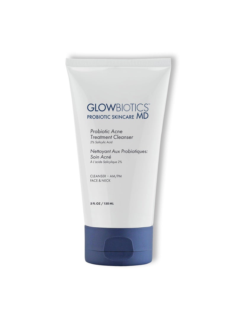 Glowbiotics Glowbiotics Probiotic Acne Cleanser: Gentle Foaming Face Wash for Acne-Prone Skin | Clears Pores, Removes Dirt & Oil, Soothes Redness with Salicylic Acid & Niacinamide 