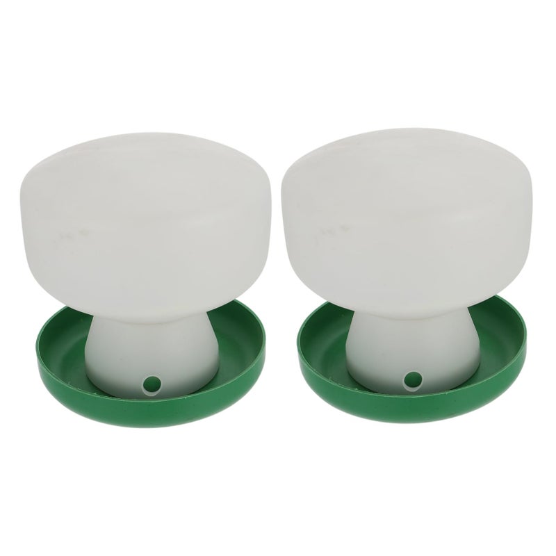 Automatic Parrot Water Dispenser 2 Pack Plastic Cage Feeder Drinking Tool Easy Install - Image 2