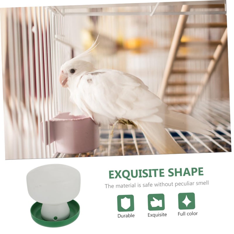 Automatic Parrot Water Dispenser 2 Pack Plastic Cage Feeder Drinking Tool Easy Install - Image 5