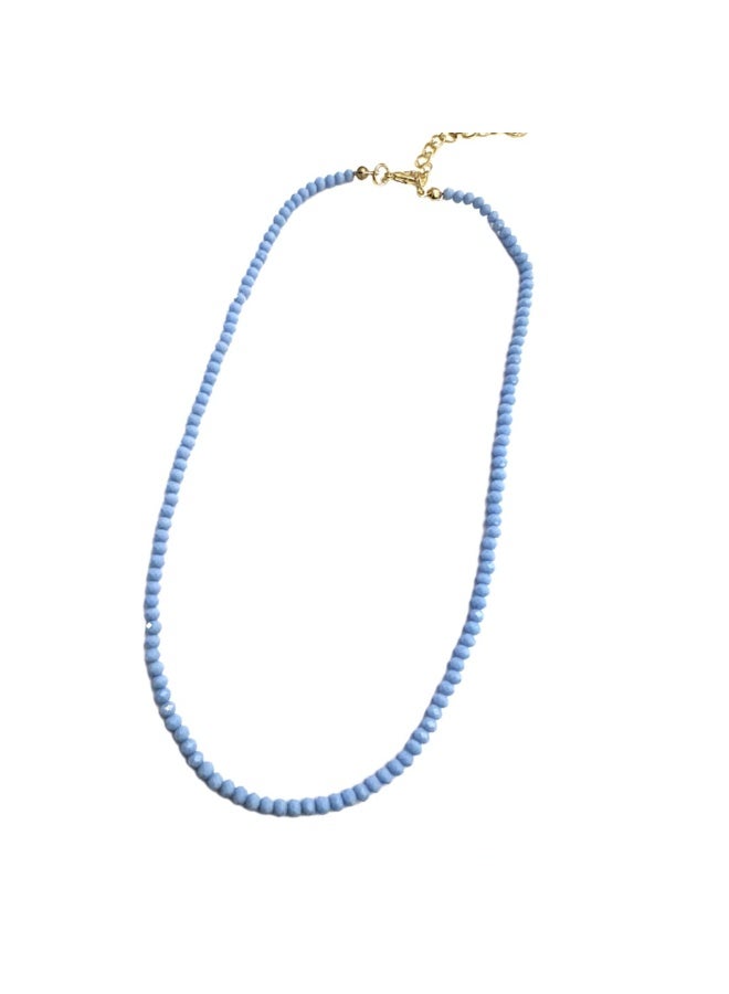 Trio Earrings Blue Breeze Necklace - Image 1