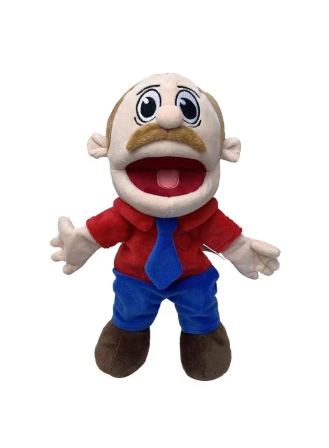 Jeff Series Ventriloquist Hand Puppet Toy, Large Performance Interactive Puppet, Multiple Character Options - Image 1