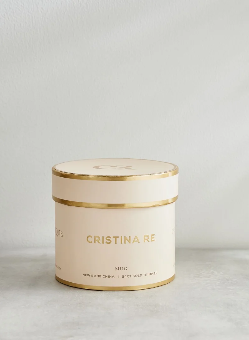 Cristina Re Louis Leopard Gold Mug