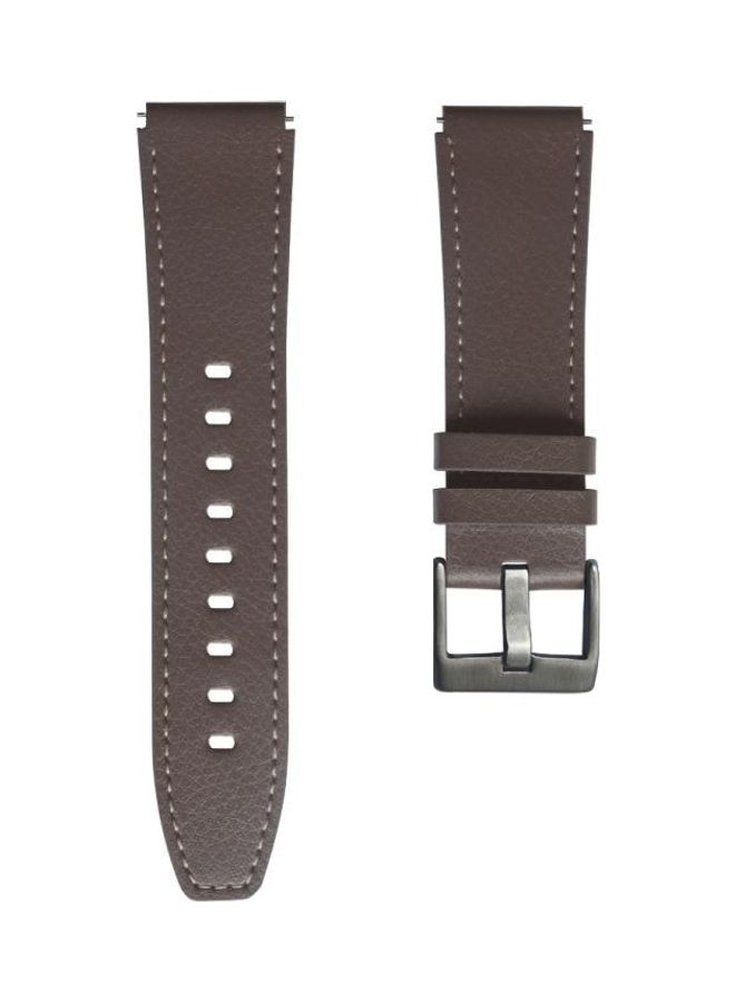 NIBEMINENT Replacement Strap For Huawei Watch GT2 Pro Brown  - Image 2