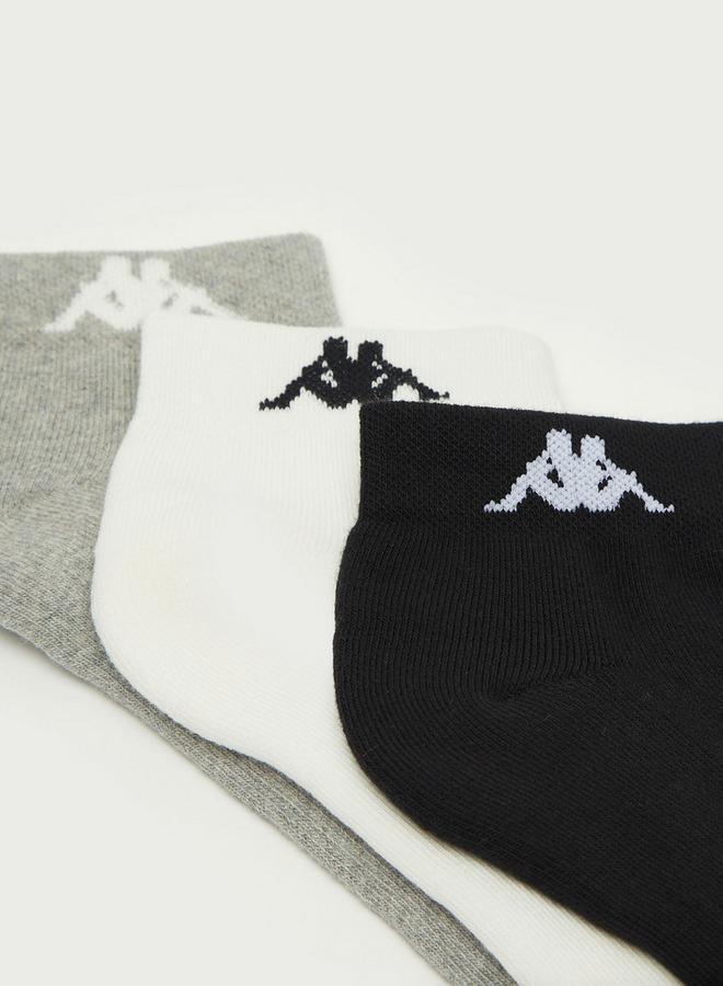 Kappa Set of 3 - Kappa Assorted Ankle Length Socks with Antibacterial Protection - Image 3